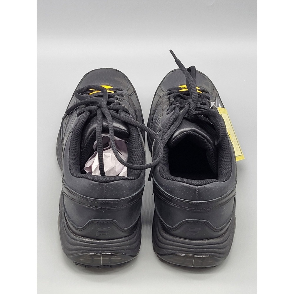 NIB Fila Black Slip Resistant Memory Foam Work Sneakers Sz 10W - Picture 4 of 9